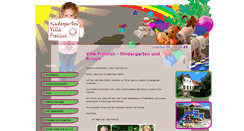 Desktop Screenshot of kiga-villafroehlich.de